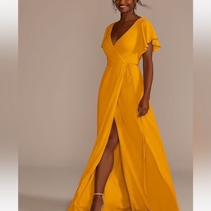 Marigold Yellow Bridesmaids Dress